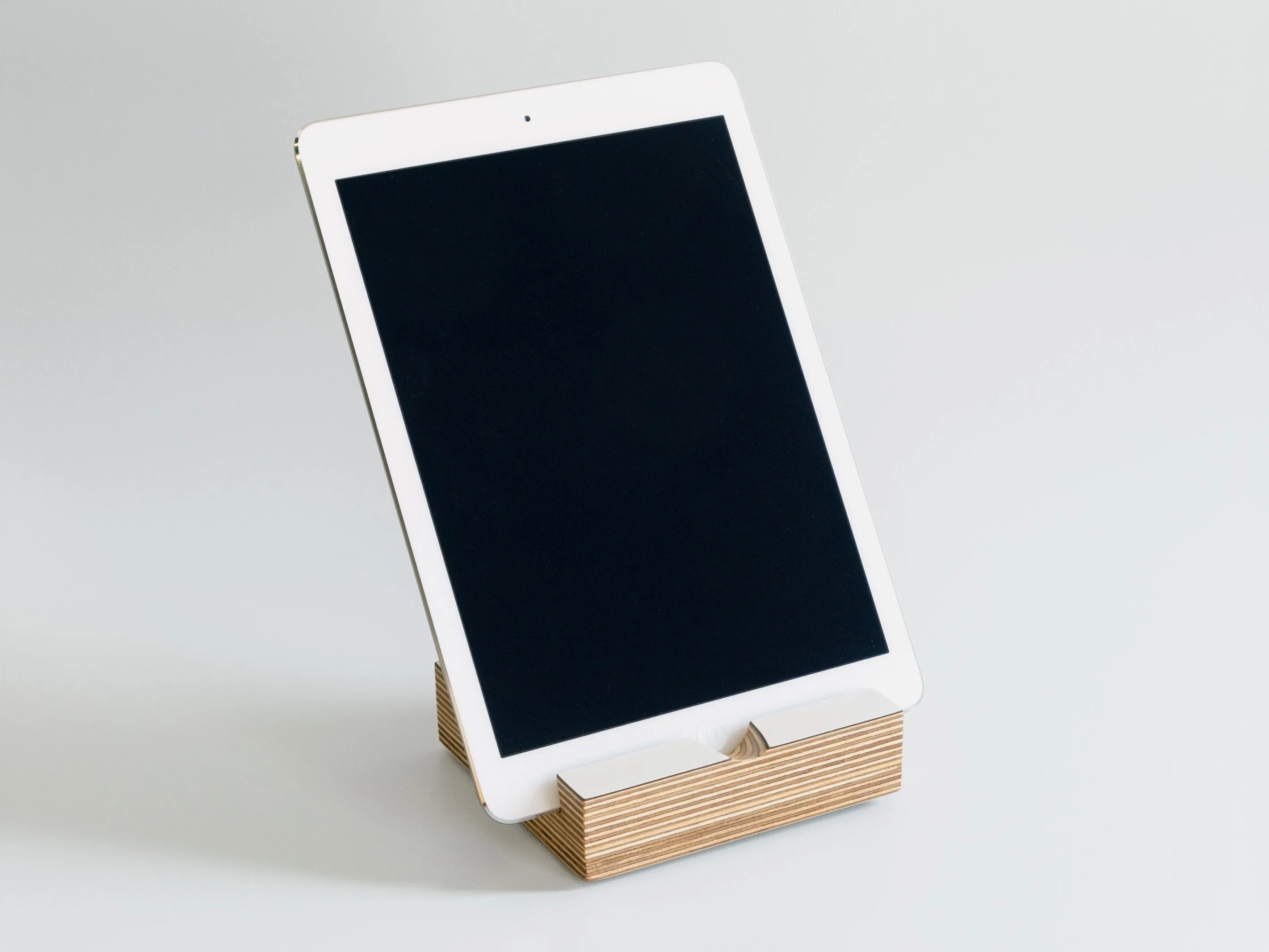 Tablet Stand | White Laminate