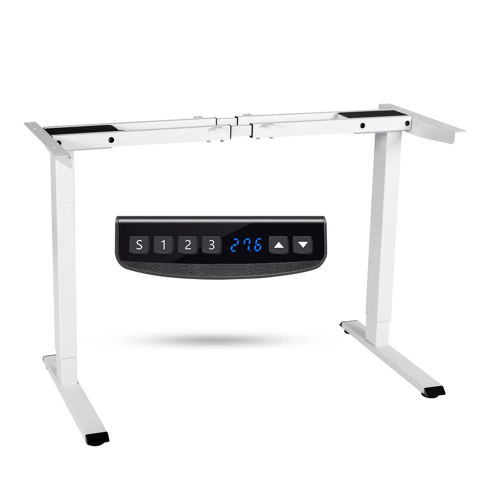 Tangkula Dual Motor Standing Desk Frame, Electric Sit Stand Up Desk Base