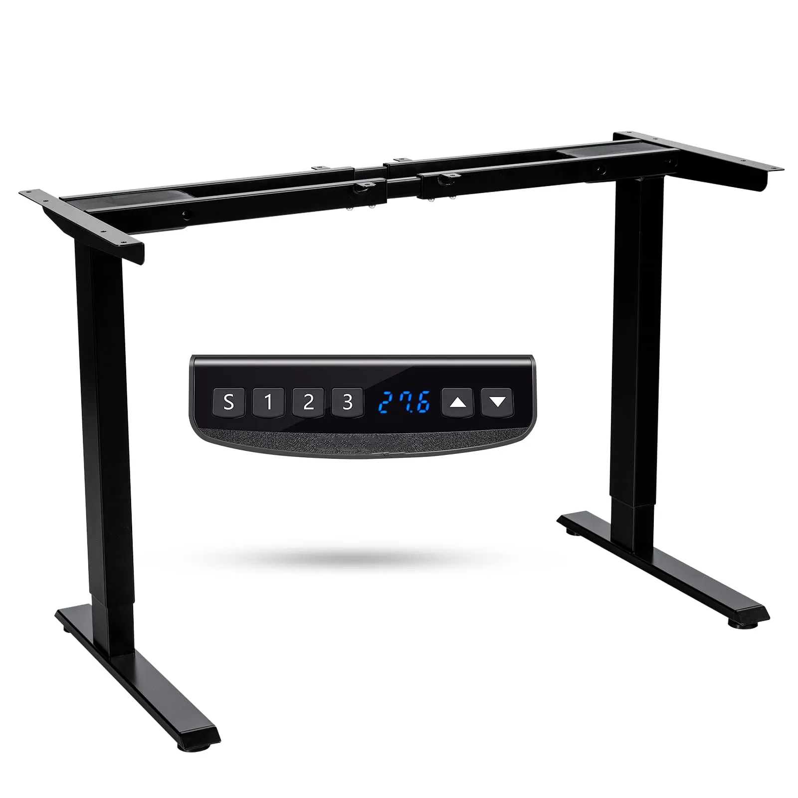 Tangkula Dual Motor Standing Desk Frame, Electric Sit Stand Up Desk Base