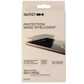 Tech21 Impact Shield Screen Protector Guard for LG K10 - Self Heal Clear Clarity