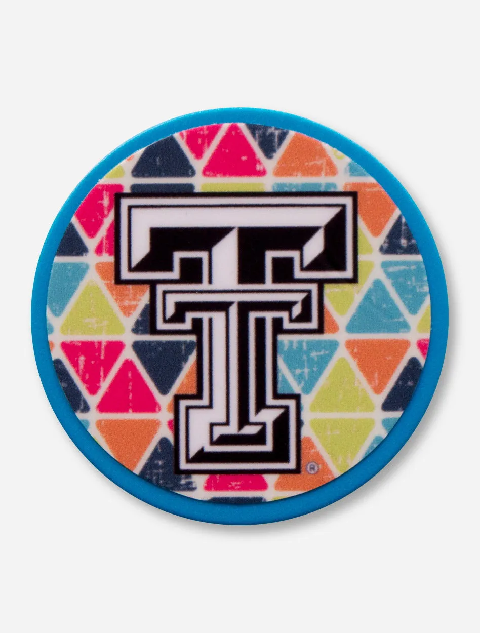 Texas Tech Red Raiders Triangles Pop Socket Grip Stand