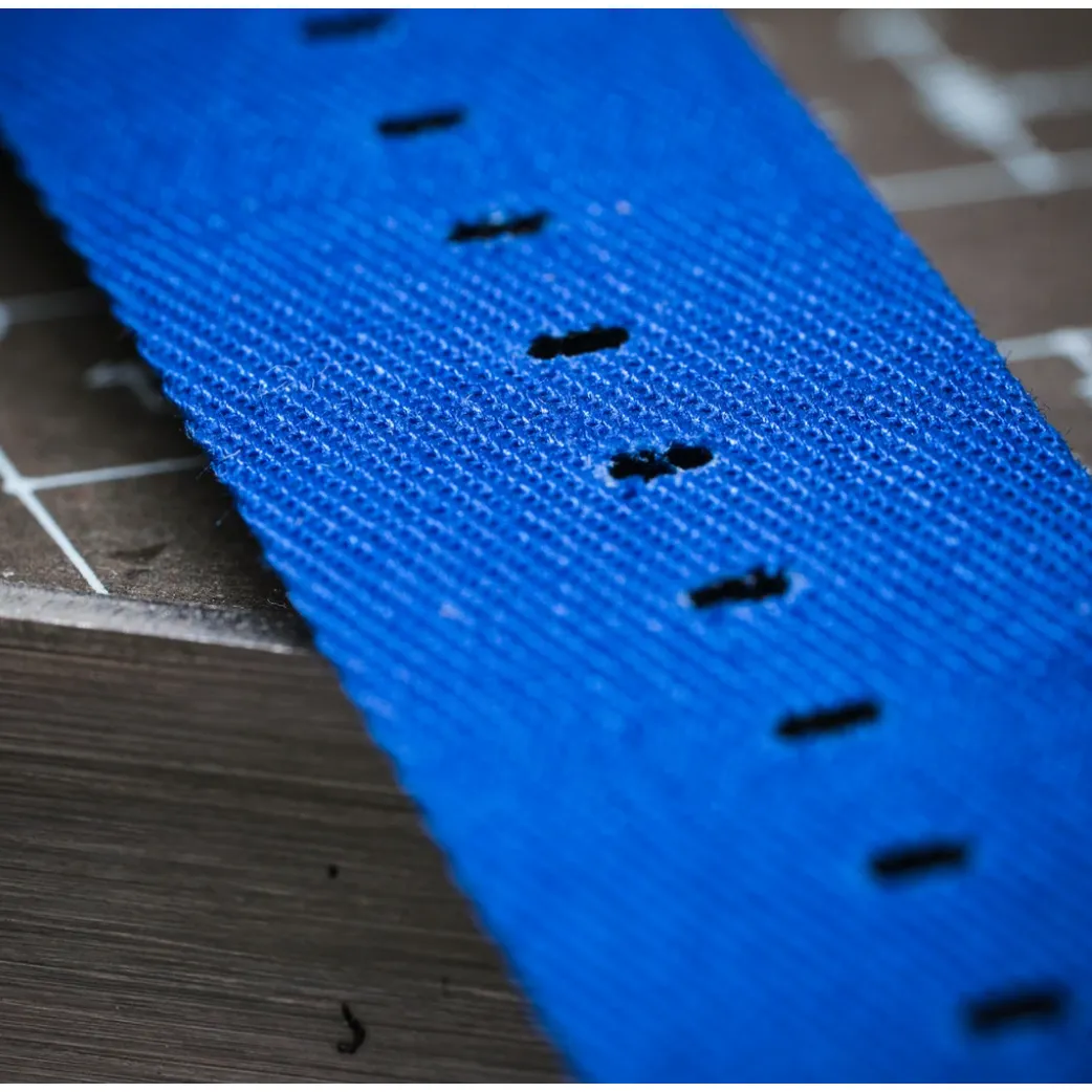 The ELECTRICIANZ Blue Nato Strap