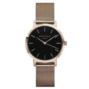 The Tribeca Black Rose gold  33mm