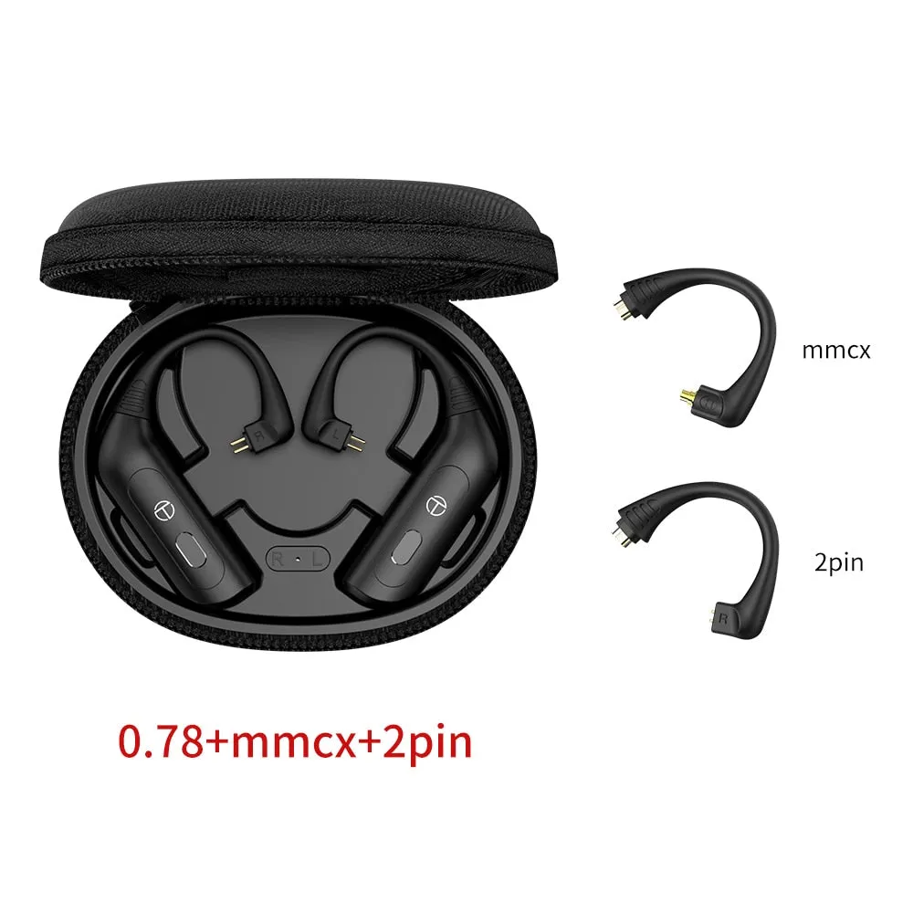 TRN BT20XS Wireless Bluetooth 5.3 HIFI Earphones Module Upgrade Cable 2PIN/MMCX Connector Replaceable Plug Ear Hook For Moondrop