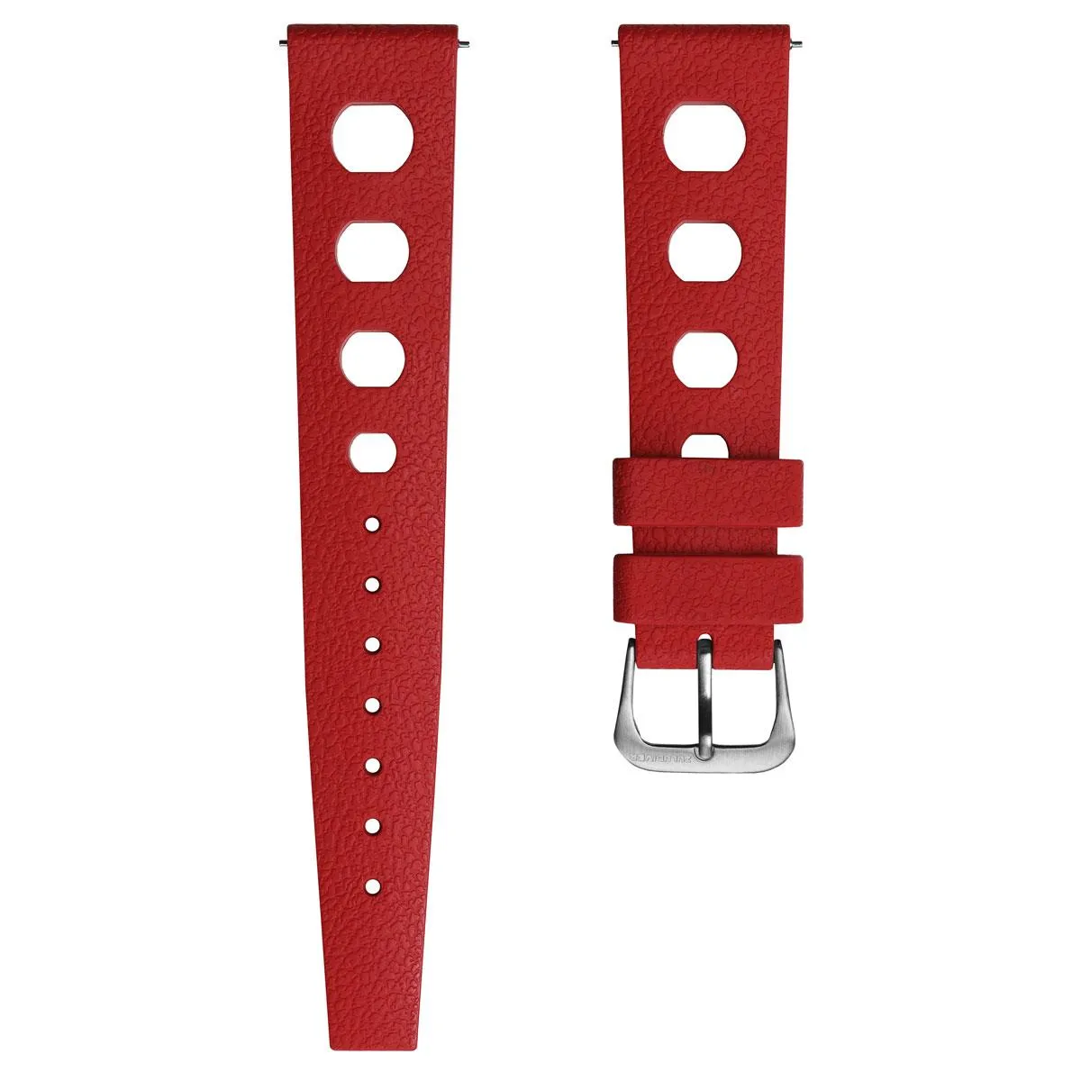 Tropical Regis FKM Rubber Watch Strap - Black