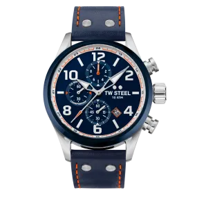 TW Steel Watch Chronograph Volante Blue VS90