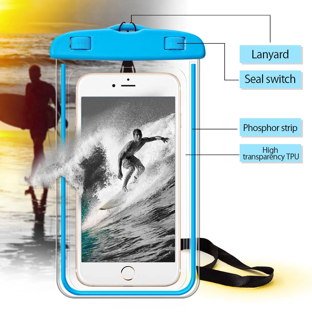 Universal Cover Waterproof Phone Case For iPhone 7 6S Coque Pouch Waterproof Bag Case For Samsung Galaxy S8 Swim Waterproof Case