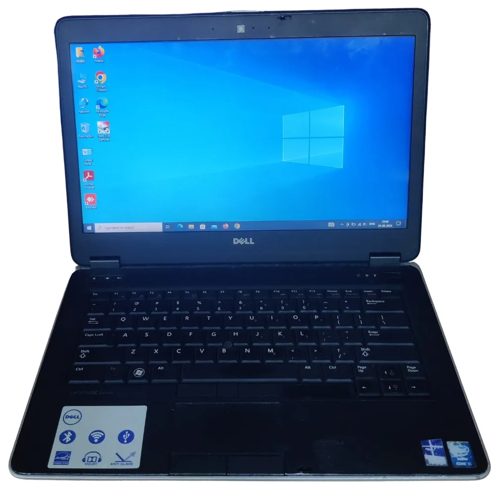 Used Dell Latitude E6440 14" Intel Core i5 4th Gen 500GB HDD 8GB RAM Black Laptop