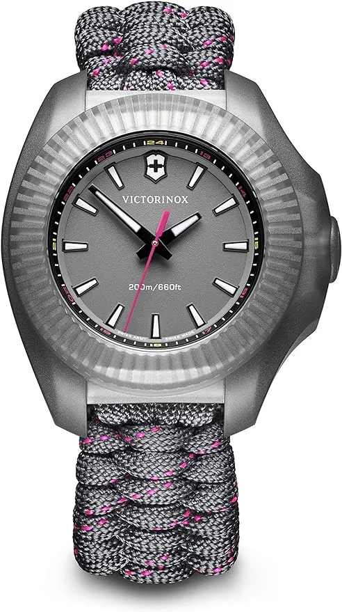 Victorinox Ladies Watch I.N.O.X V Grey Dial Grey Paracord 241771