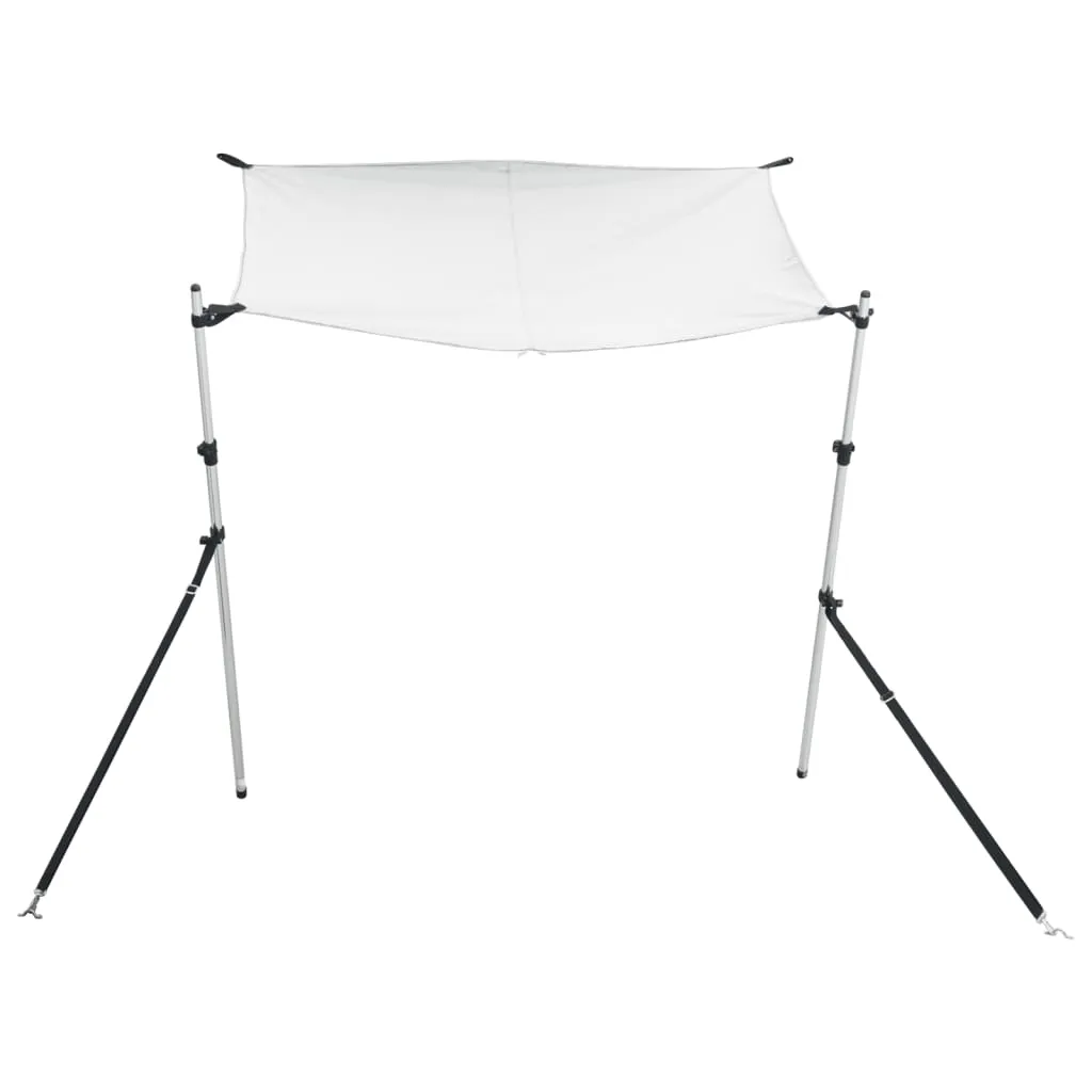 vidaXL T-Top Shade Extension White 170x170x(115-183) cm