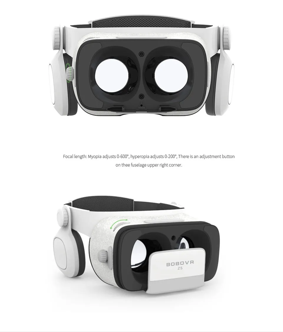 Virtual Reality 3D Glasses with 3D Headset and Daydream Remote Control