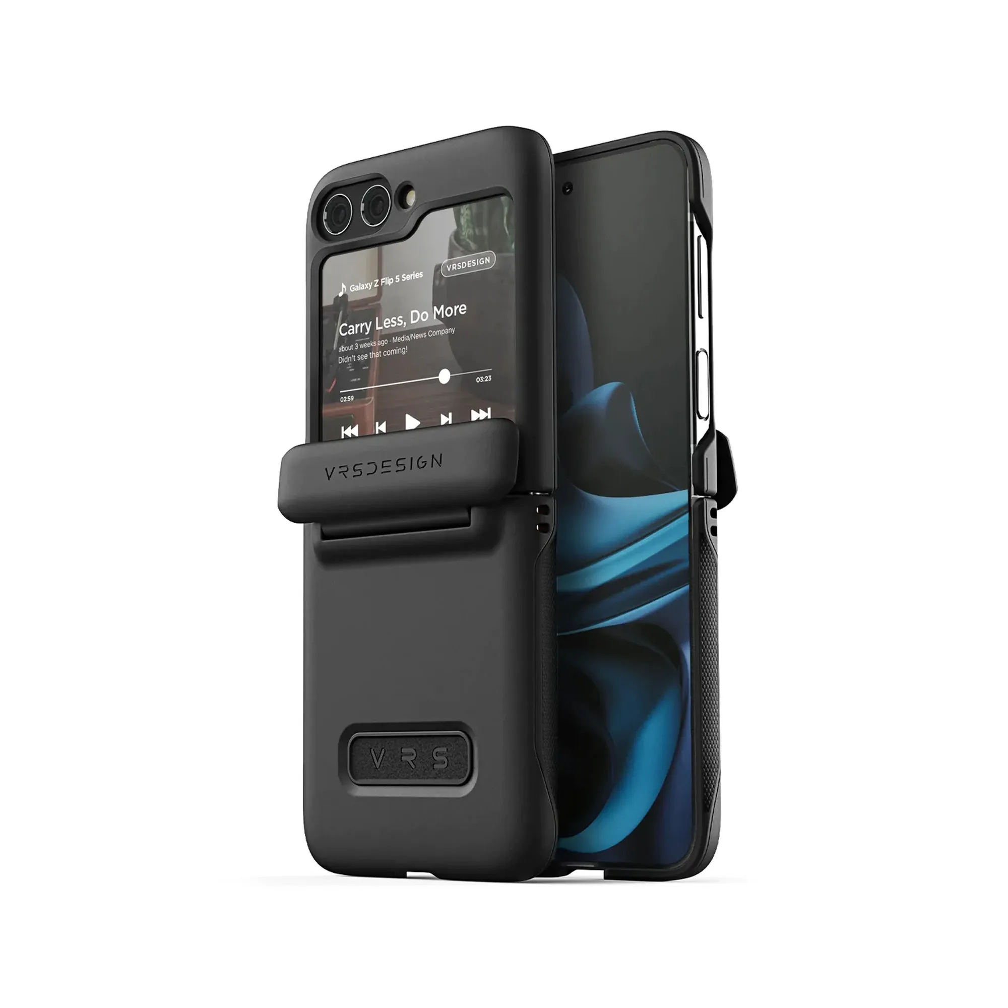 VRS Design Terra Guard Modern for Samsung Galaxy Z Flip 5 - Matte Black