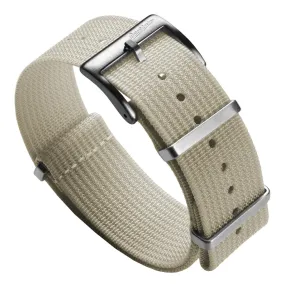 WatchGecko Ridge British Military Watch Strap - Beige