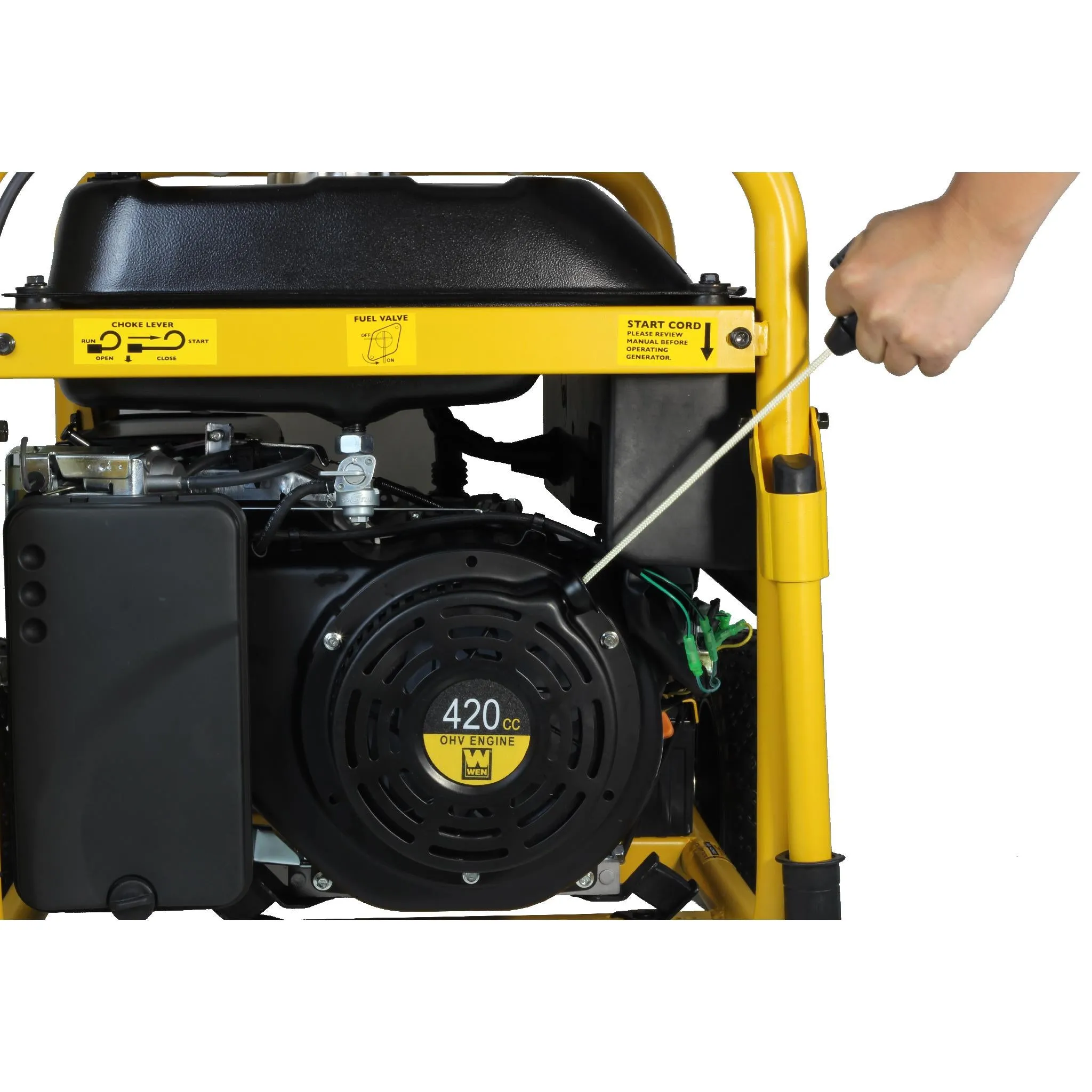 WEN 56877 9000 Watt Electric Start Generator