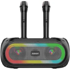 Wireless Bluetooth Speaker With Dual Mic And Remote Super Bass - ZQS-4247