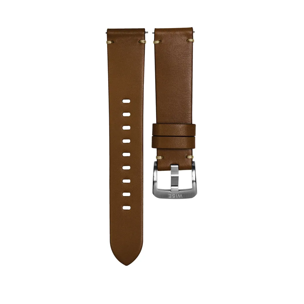 WISE Leather Strap 20 mm.