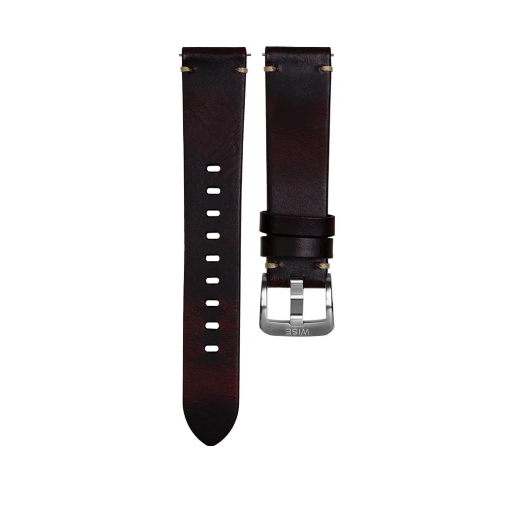 WISE Leather Strap 20 mm.