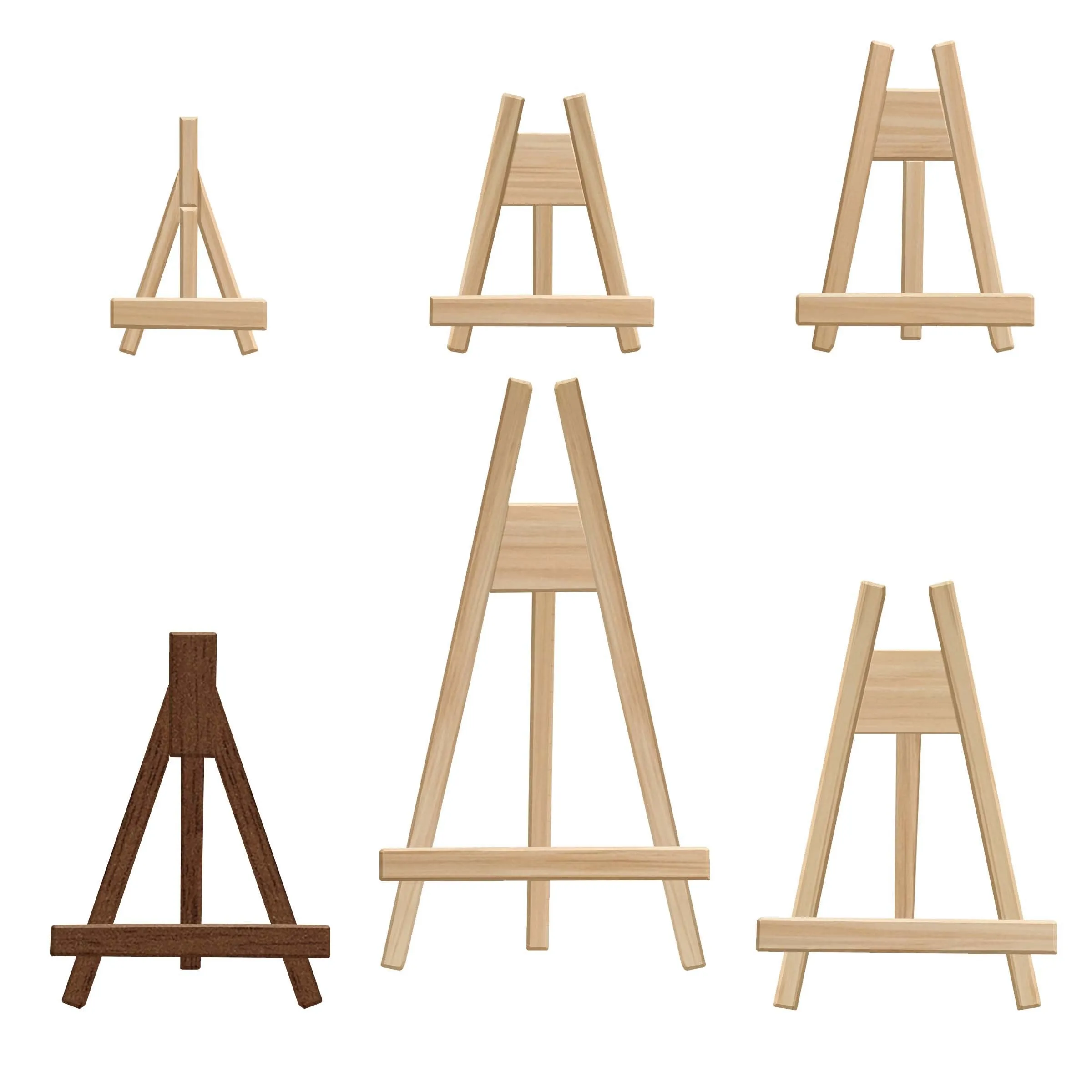 Wooden Easel Stand