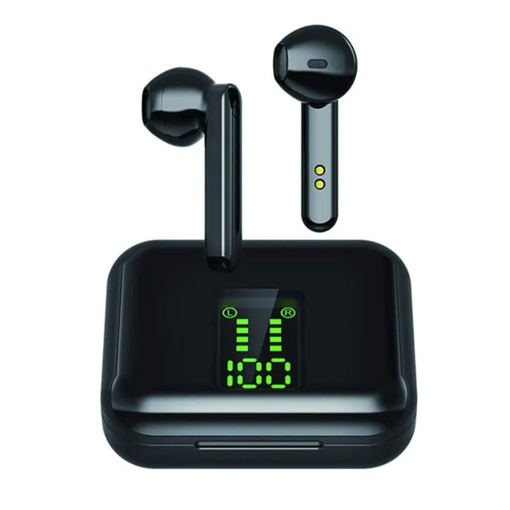 X15 TWS In-Ear Headphones Earbuds With LED Display Charging Case