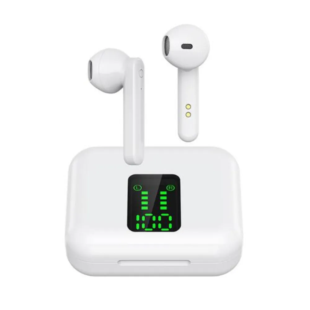 X15 TWS In-Ear Headphones Earbuds With LED Display Charging Case