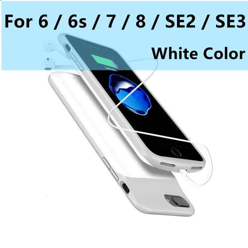 Xilecaly High-Capacity Power Bank Case for iPhone 15 Pro Max, 14, 13, 12 Mini, and More