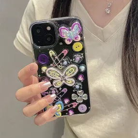 Y2K Butterfly iPhone Case