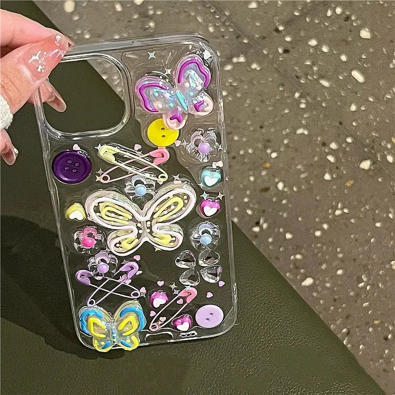 Y2K Butterfly iPhone Case