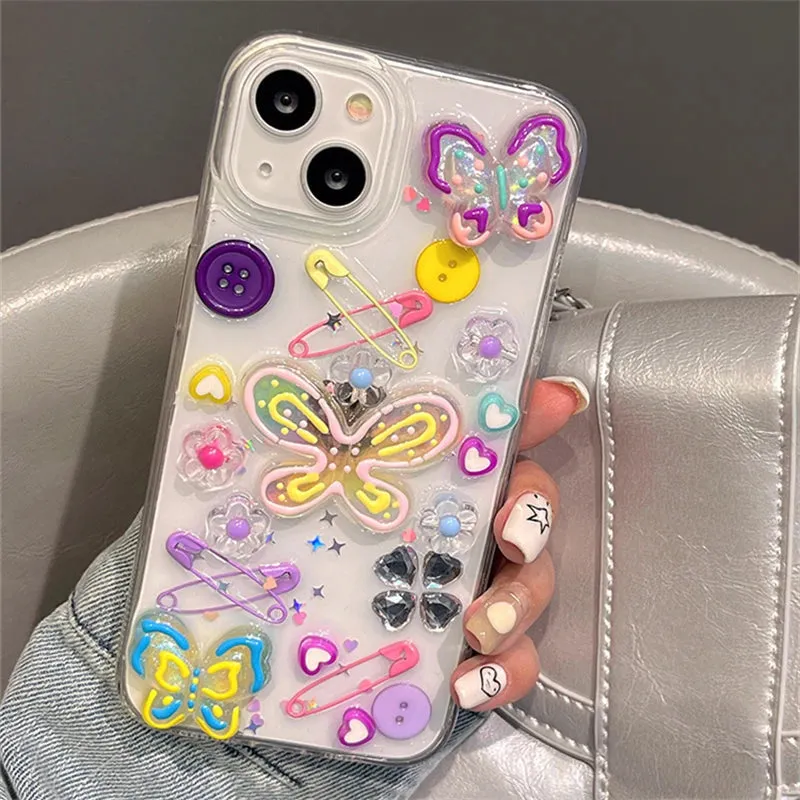 Y2K Butterfly iPhone Case