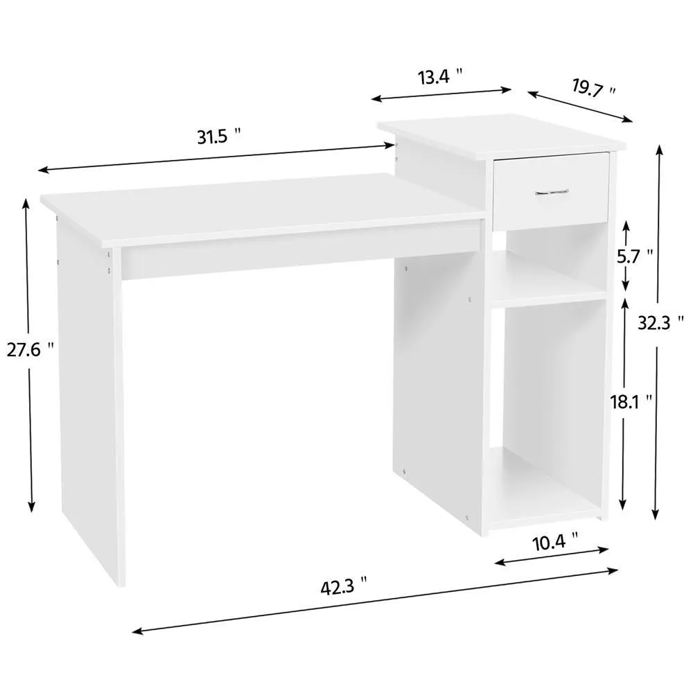 Yaheetech Computer Desk Laptop Table