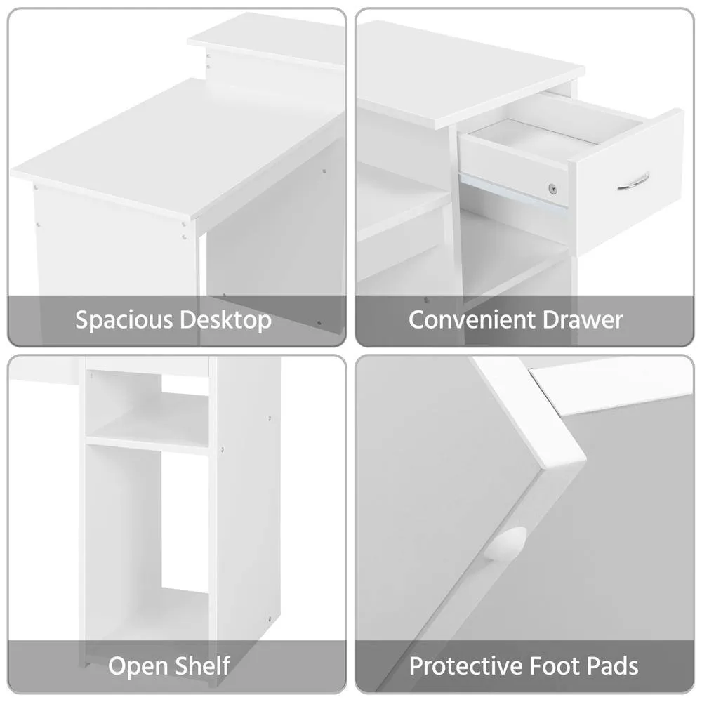 Yaheetech Computer Desk Laptop Table