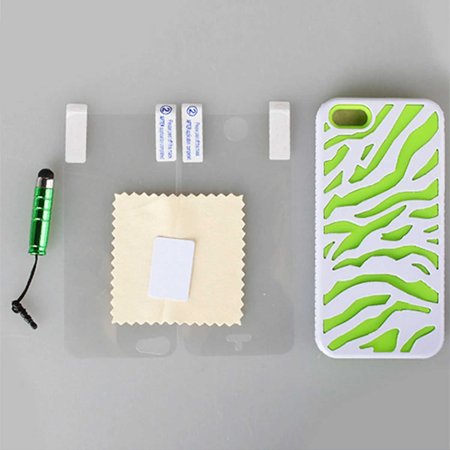 Zebra Cell Phone Case with Stylus Pen