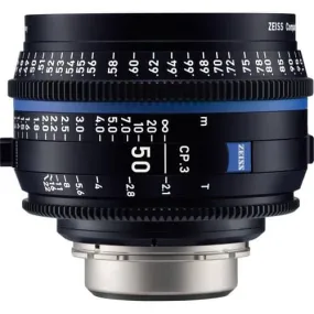 Zeiss CP.3 50mm T2.1 Feet Compact Prime Cine Lens for PL Mount