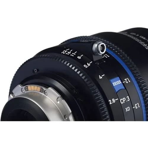 Zeiss CP.3 50mm T2.9 Feet XD eXtended Data Compact Prime Cine Lens for PL Mount