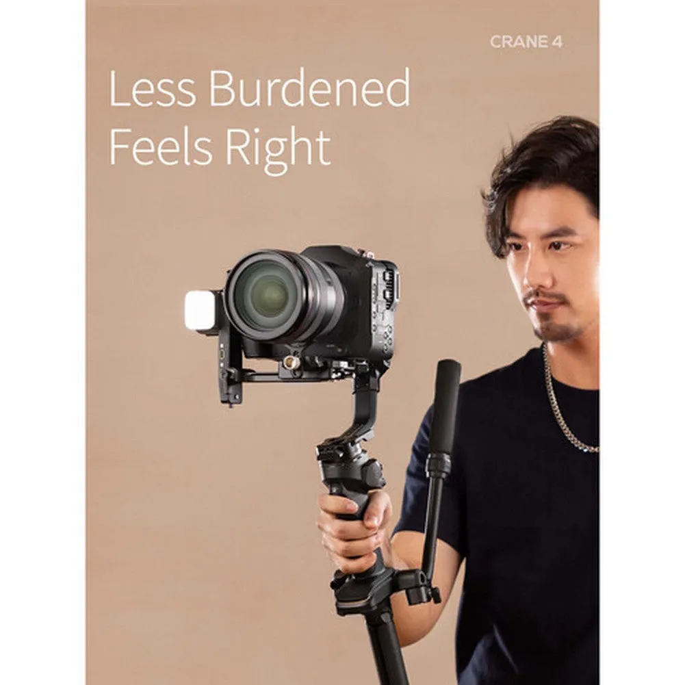 Zhiyun CRANE 4 3-Axis Handheld Gimbal Stabiliser Combo Kit (DEMO STOCK)